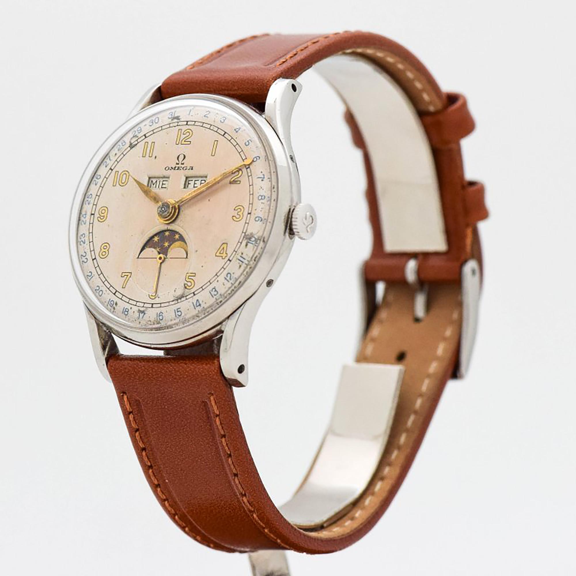 omega triple date moonphase