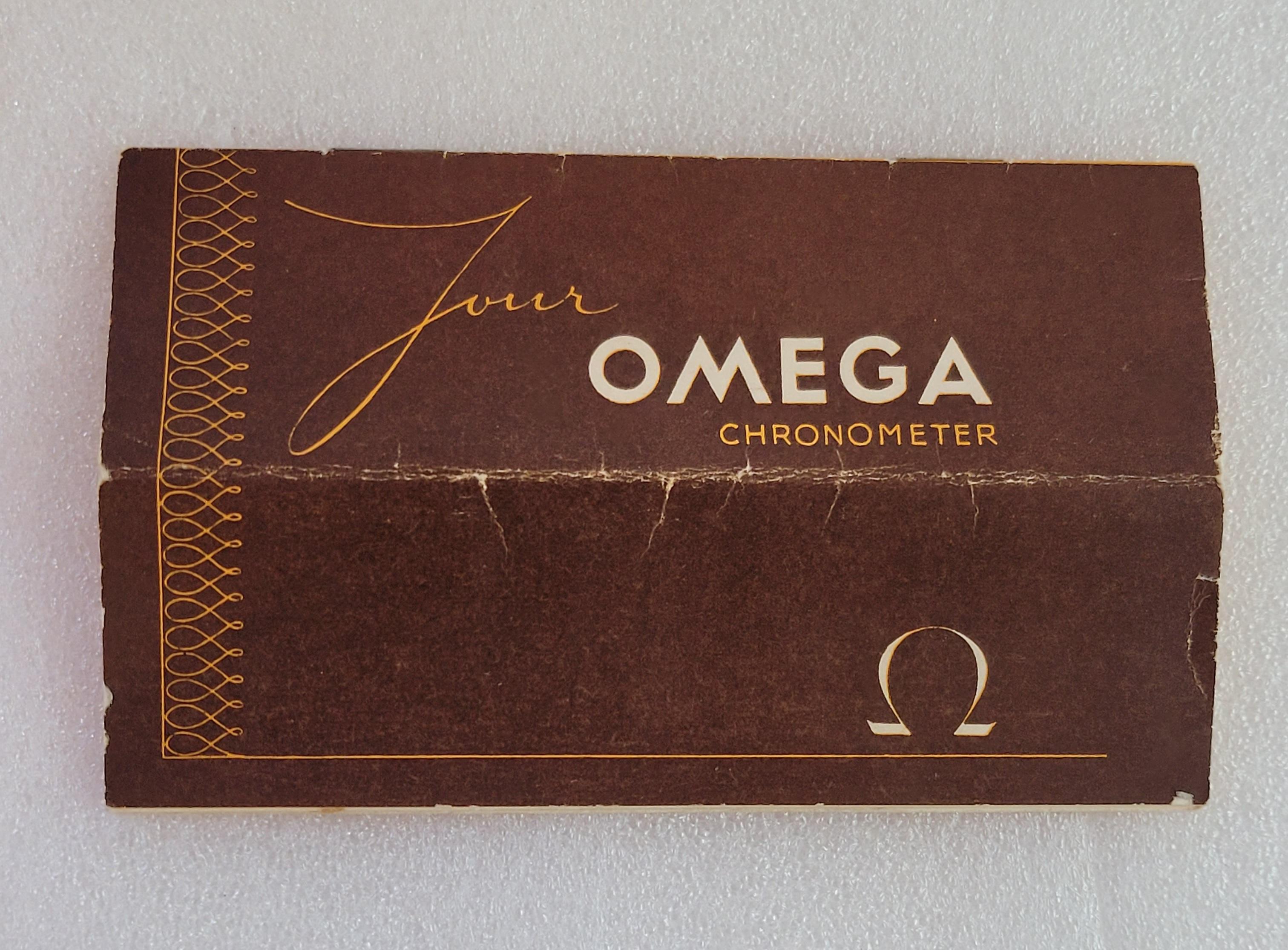 De los hombres Reloj Omega Vintage 30T2RG en venta
