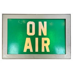 Studio Light 'ON AIR' d'epoca, anni '70, USA
