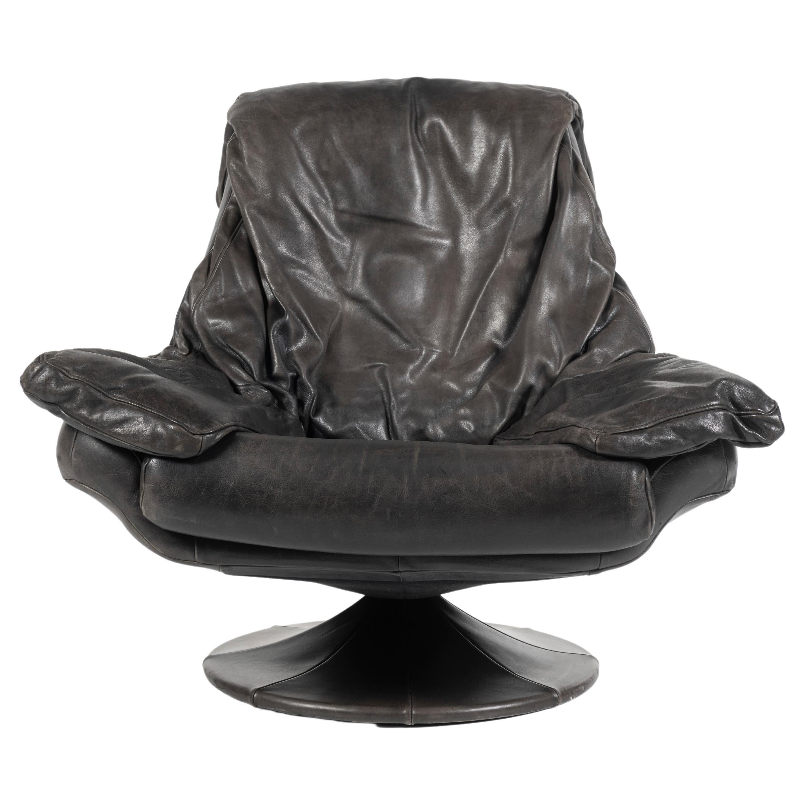Vintage On the Swivel Club Chair, 1960s, Denmark For Sale