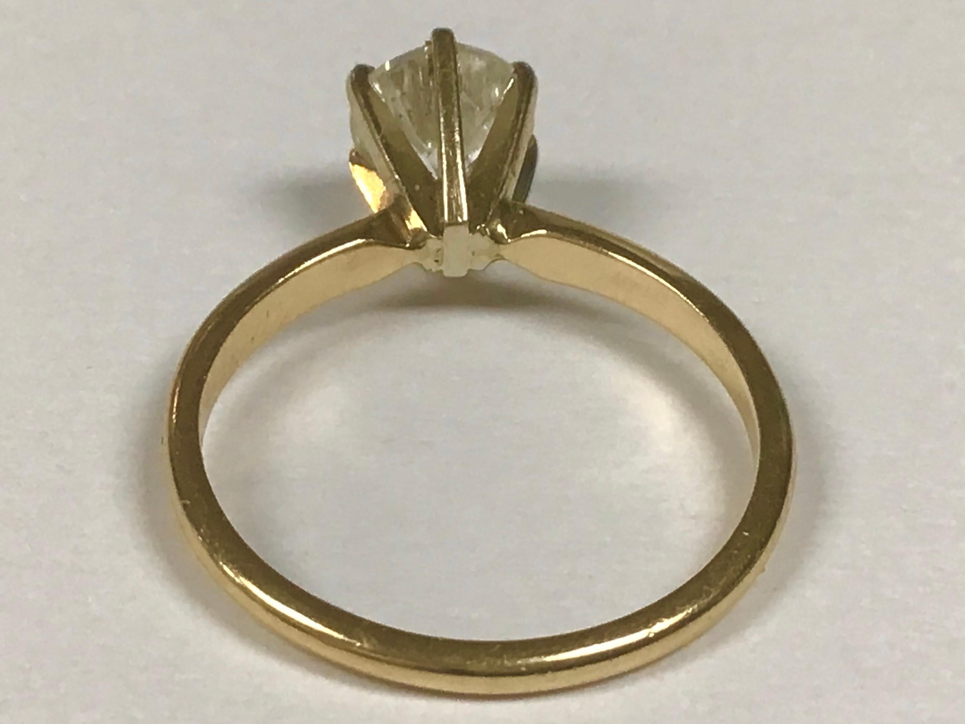 14k hge lind diamond ring