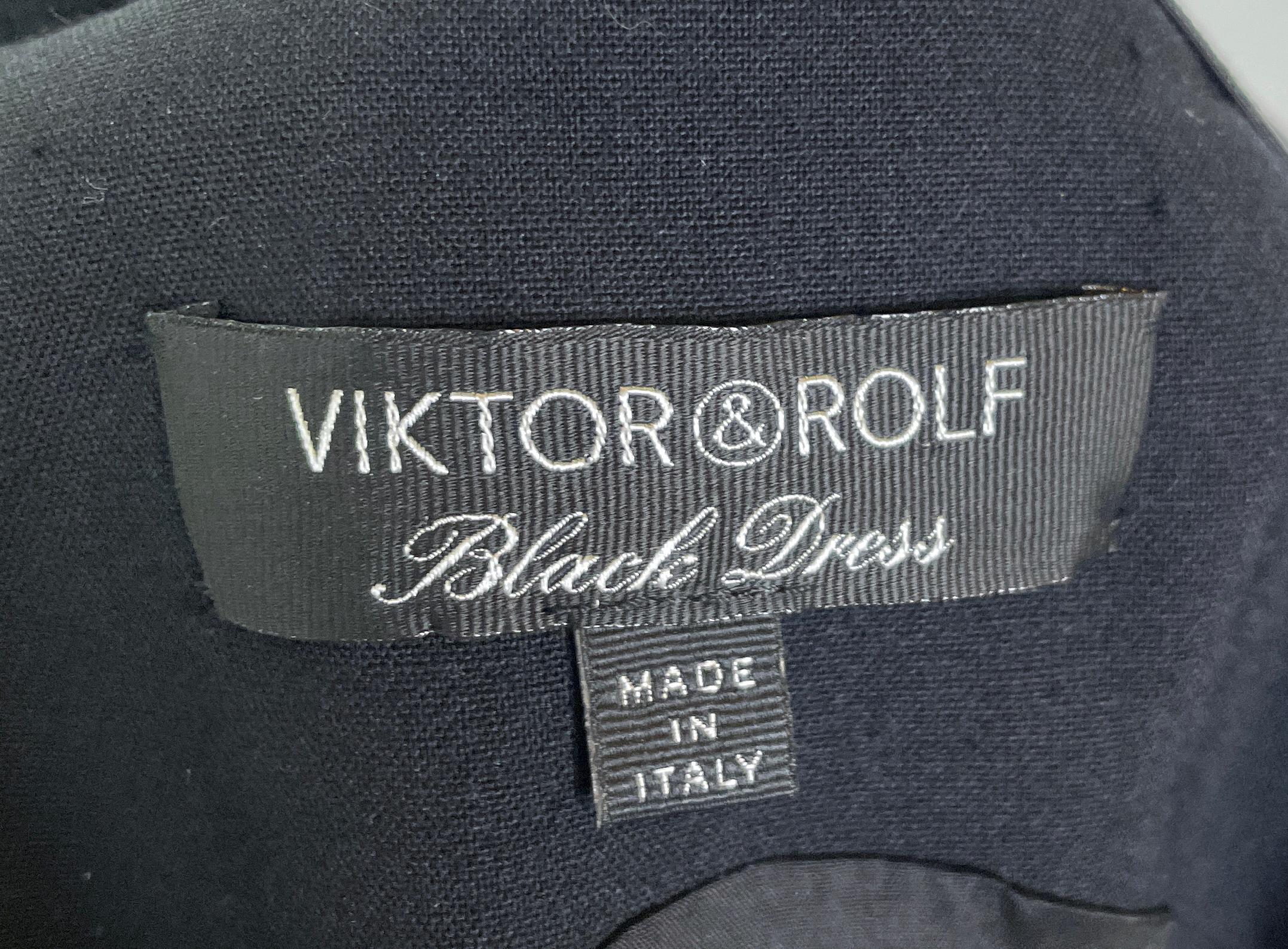 Women's Vintage One Shoulder Viktor&Rolf Dress, 1990s For Sale