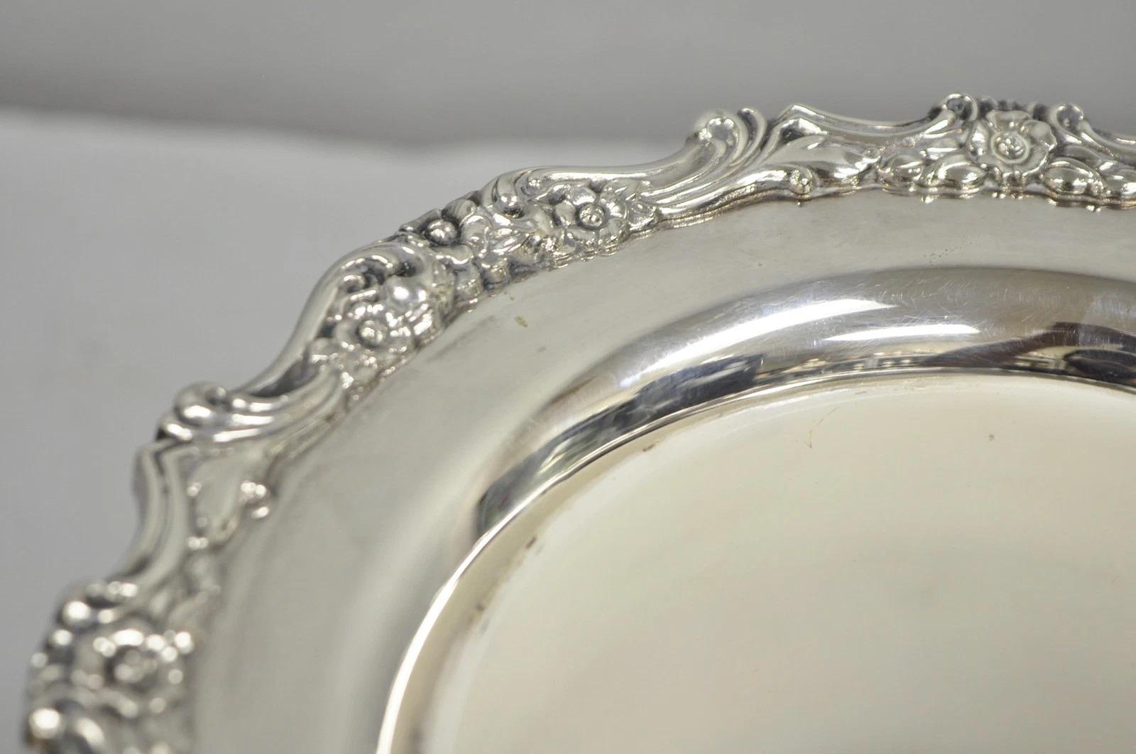 20th Century Vintage Oneida Silver Plated Trophy Cup Urn Champagne Wine Chiller Ice Bucket For Sale