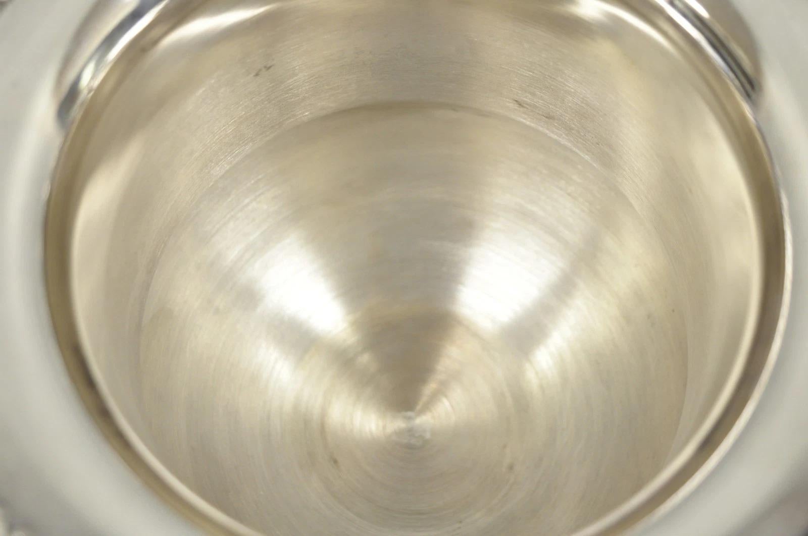 Vintage Oneida Silver Plated Trophy Cup Urn Champagne Wine Chiller Ice Bucket For Sale 2