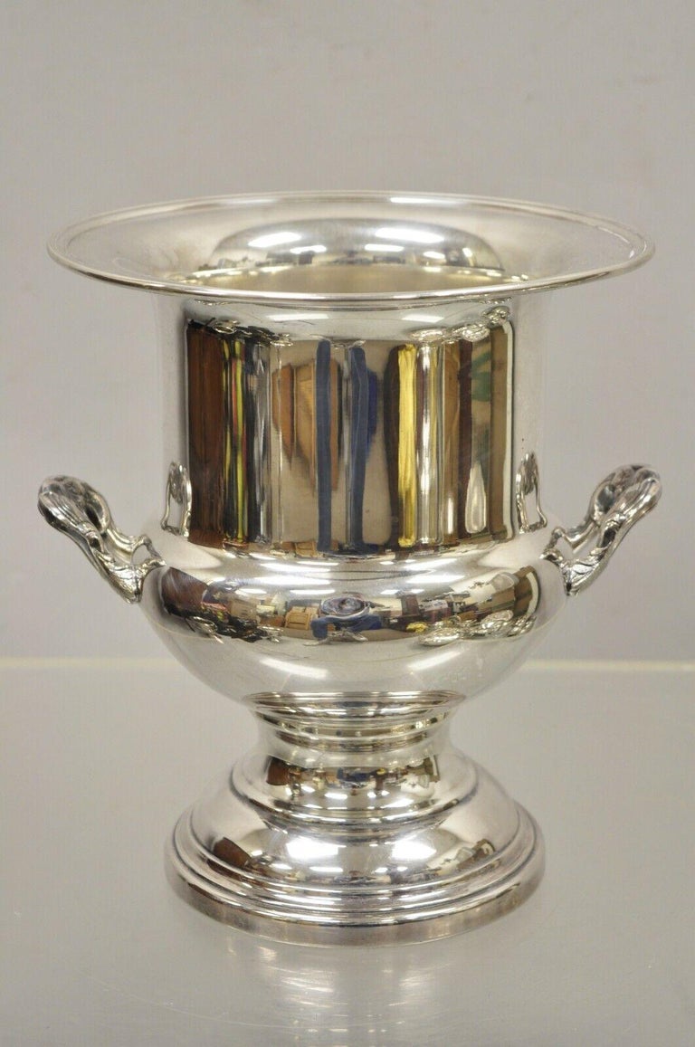 Vintage Oneida Silversmiths Trophy Cup Urn Champagne Bucket Wine Ice