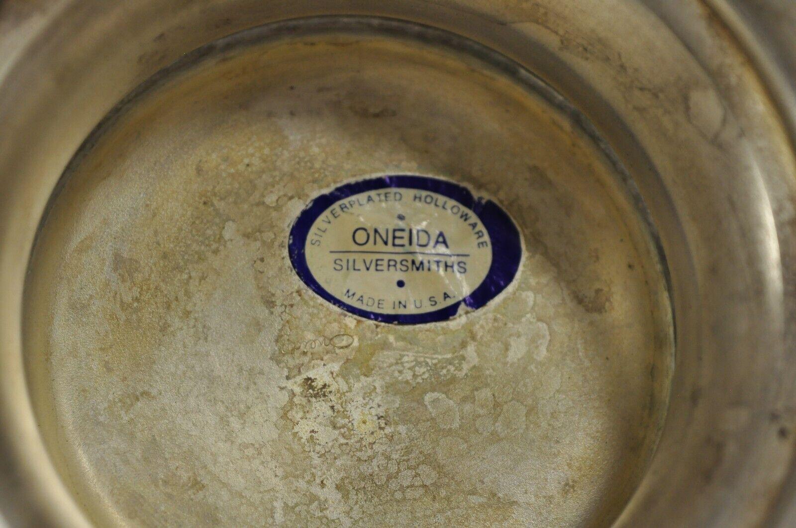 Vintage Oneida Silversmiths Trophy Cup Urn Champagne Bucket Wine Ice Chiller 2