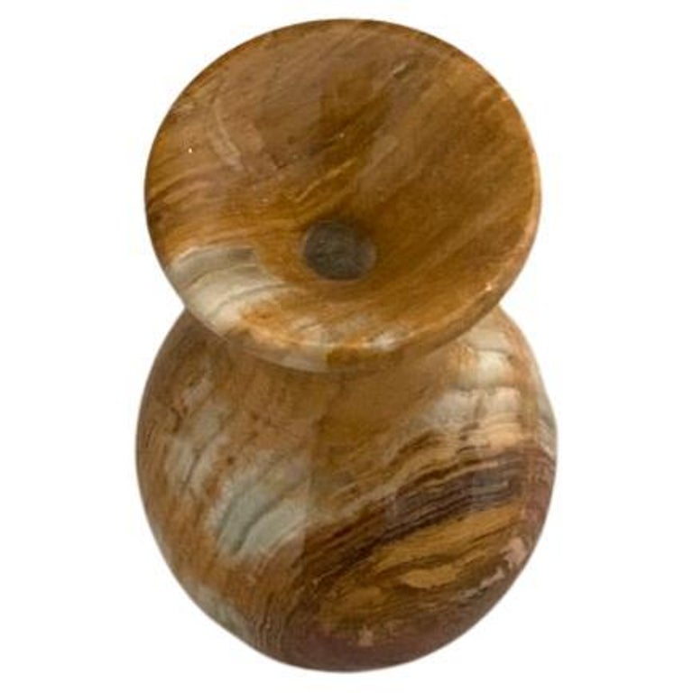 ANCIEN VASE EN onyx marbre soliflore piédouche EUR 24,00 - PicClick FR