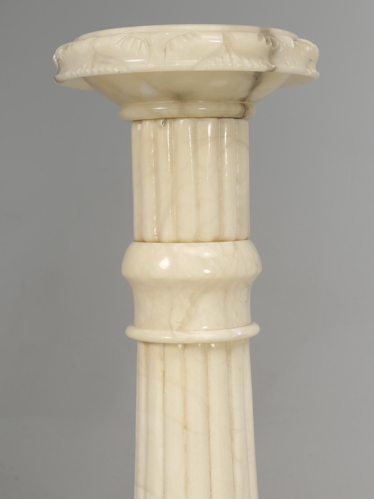 Mid-20th Century Vintage Onyx Column Imported from France