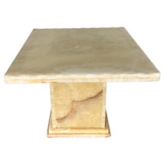Vintage Onyx Side Table