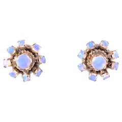 Retro Opal Earrings