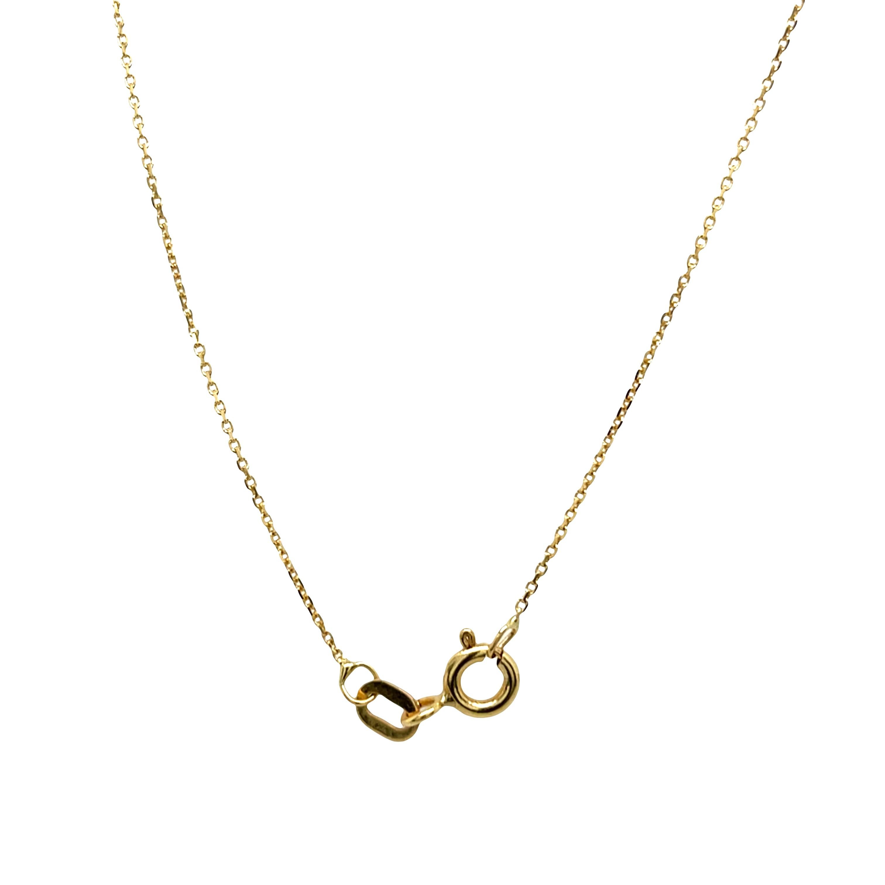 Colgante de ópalo vintage engastado en oro amarillo de 9 ct en venta 1