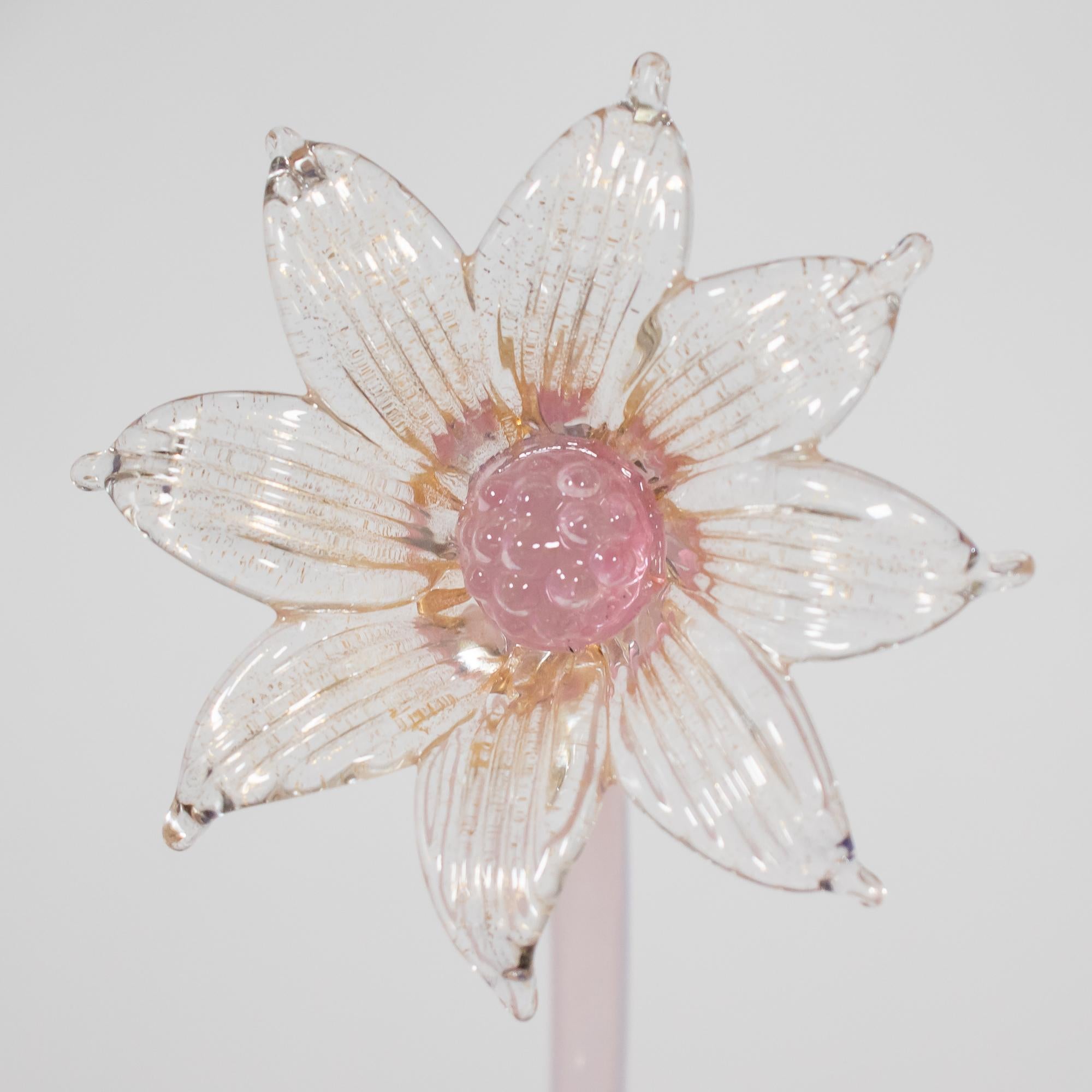 Lampadario opalino di Murano d'epoca alla maniera di Giuseppe Briati In condizioni buone in vendita a Chicago, IL
