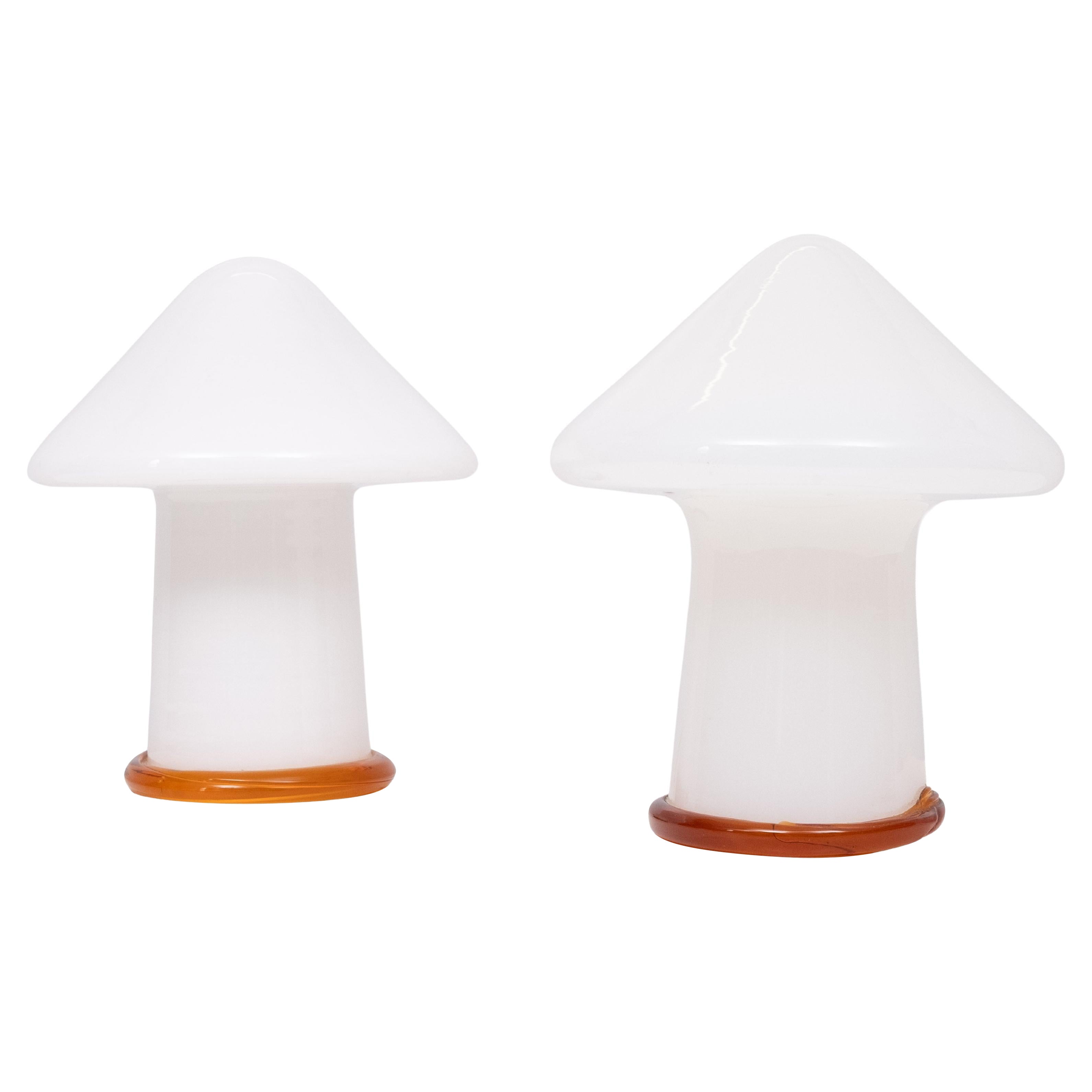 Vintage Opaline Glass Table Lamp, 1970s Design, Elegant Lighting