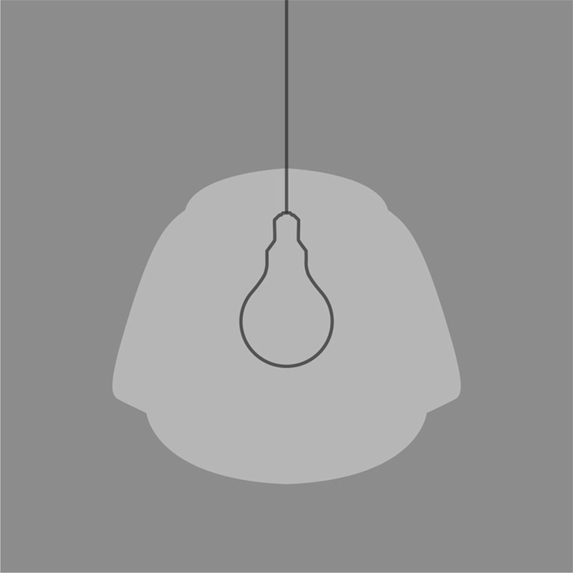 XX secolo Lampada a sospensione a più livelli in vetro opalino vintage in vendita