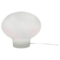 Lampe champignon vintage en opaline