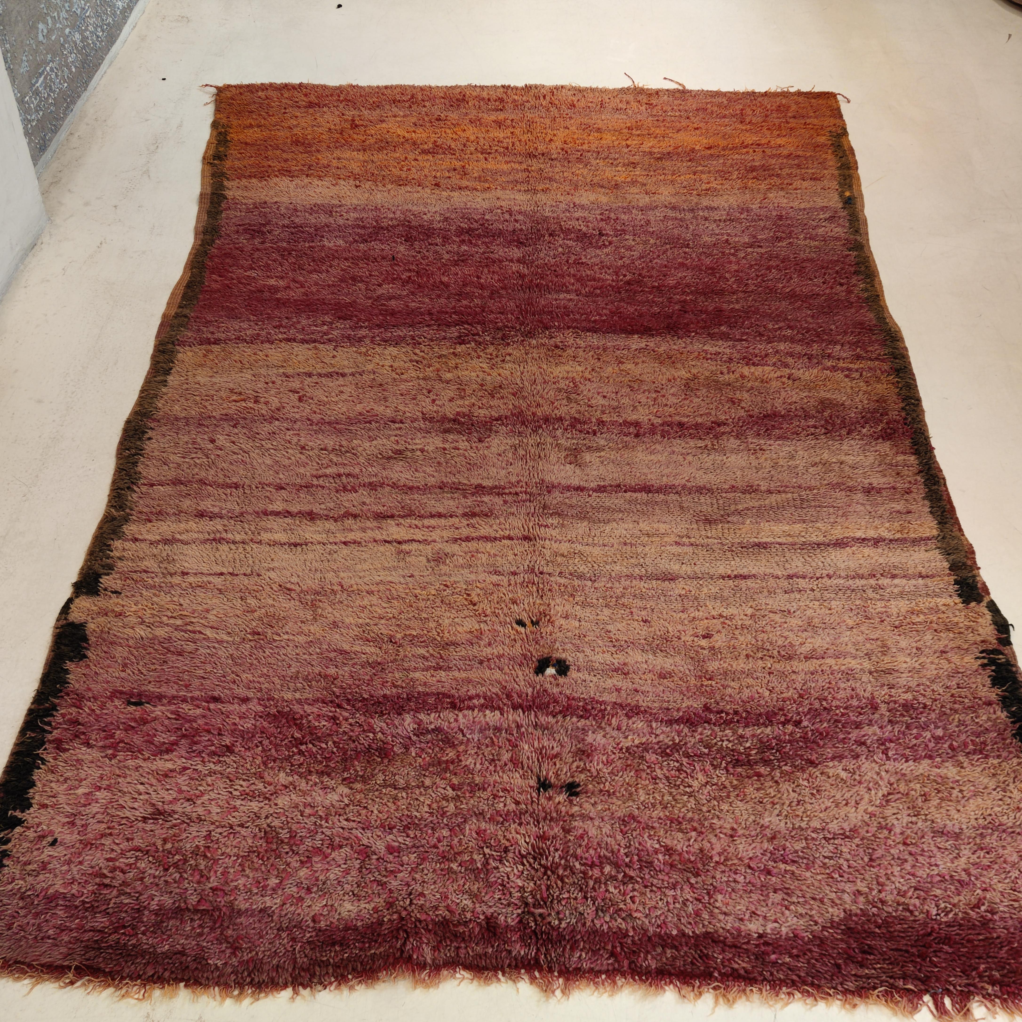 monochromatic moroccan rug