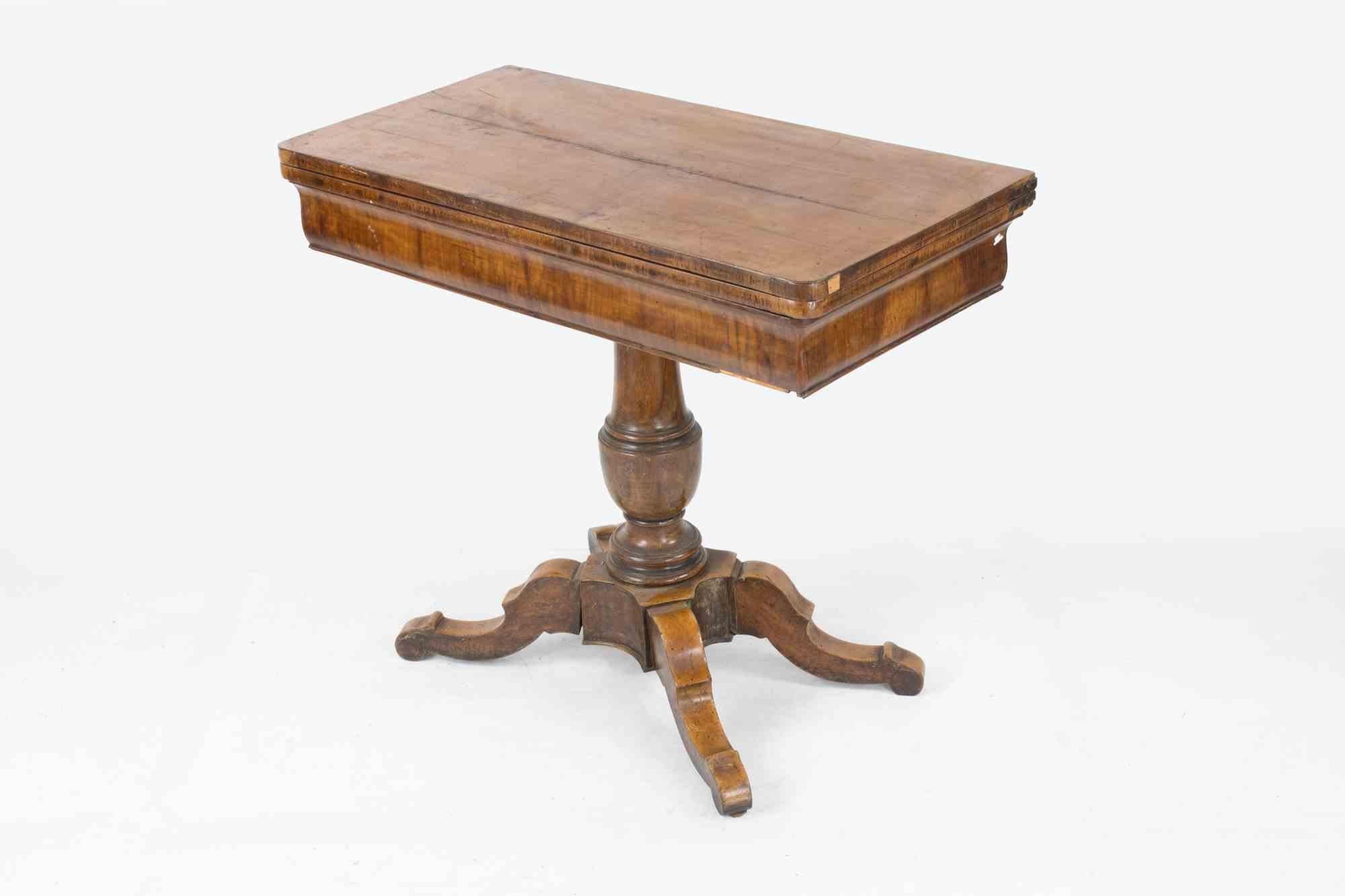 Metà XX secolo Tavolo da gioco d'apertura vintage, Italia, anni '50 in vendita