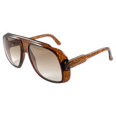 Vintage Optyl Playboy 3044 Übergroßes Marmoriertes Objekt, hergestellt in Deutschland 70er Jahre Sonnenbrille
