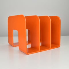 Revistero Vintage Orange Record de Sven-Eric Juhlin para Gustavsberg, años 70