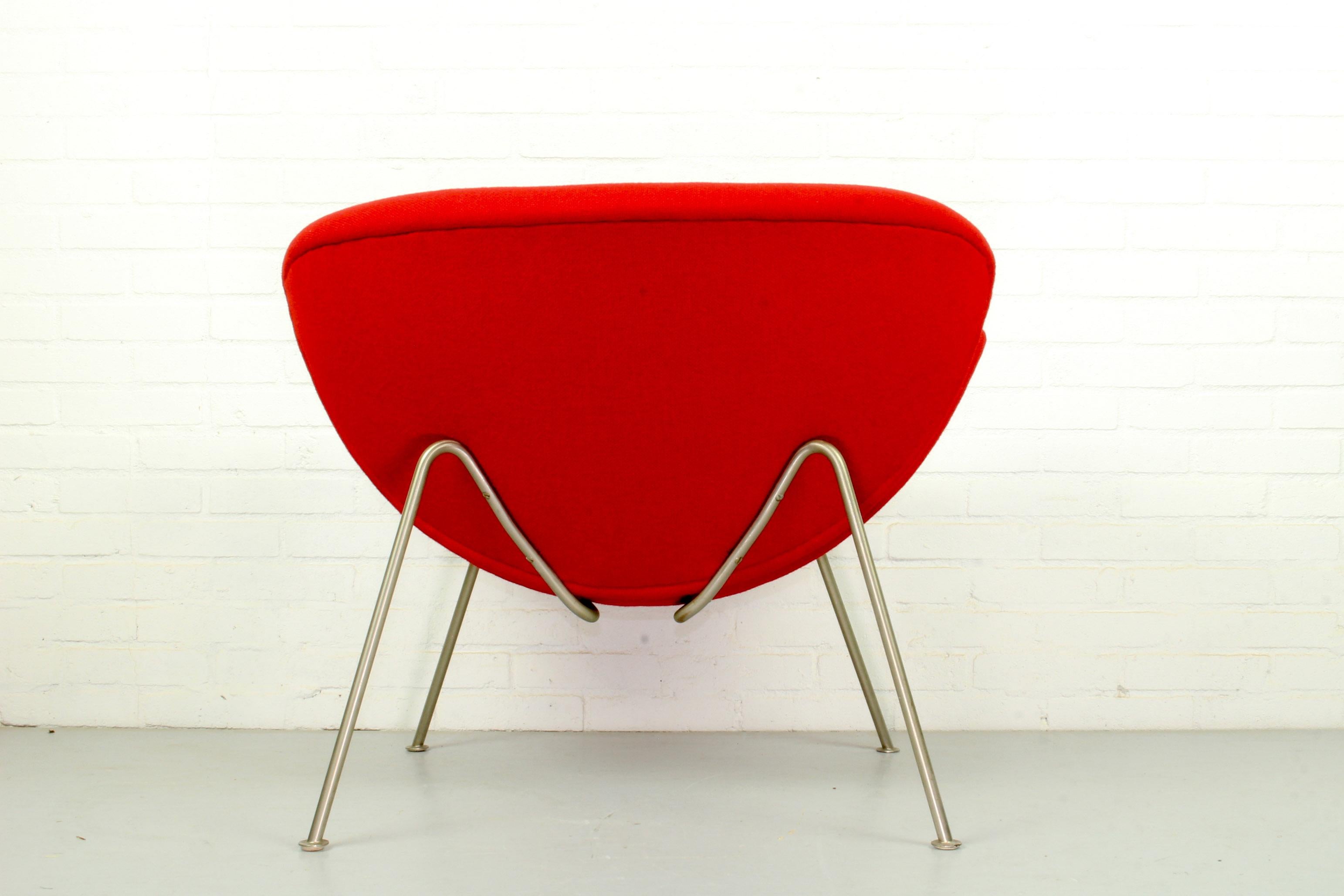 Vintage Orange Slice Fauteuil Lounge Chair by Pierre Paulin for Artifort 4