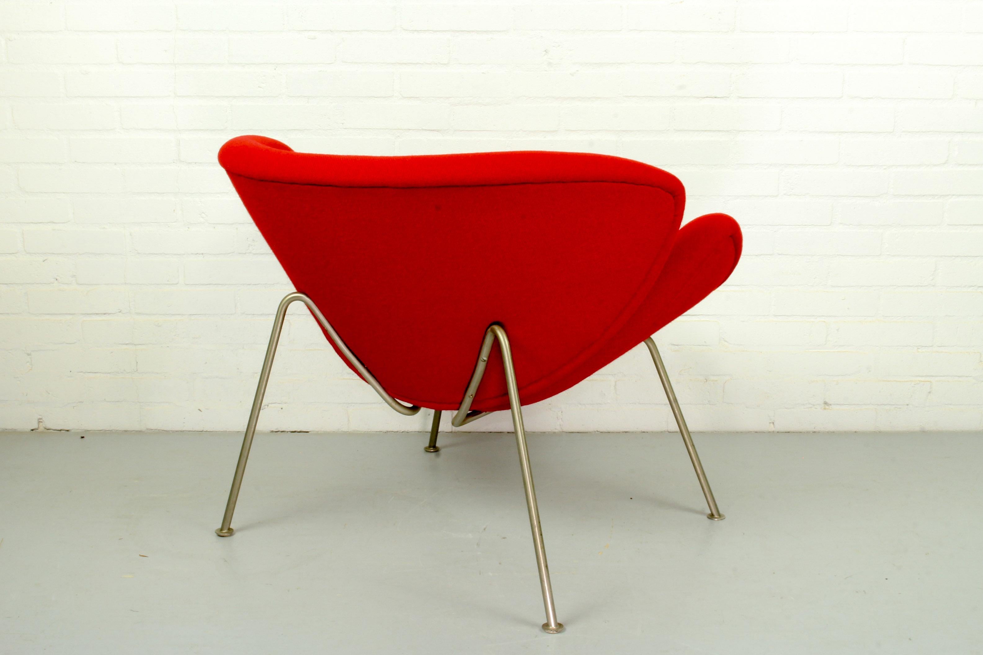 Vintage Orange Slice Fauteuil Lounge Chair by Pierre Paulin for Artifort 2