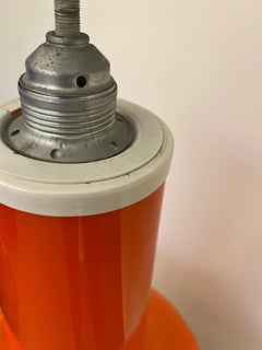 Vintage Orange Table Lamp