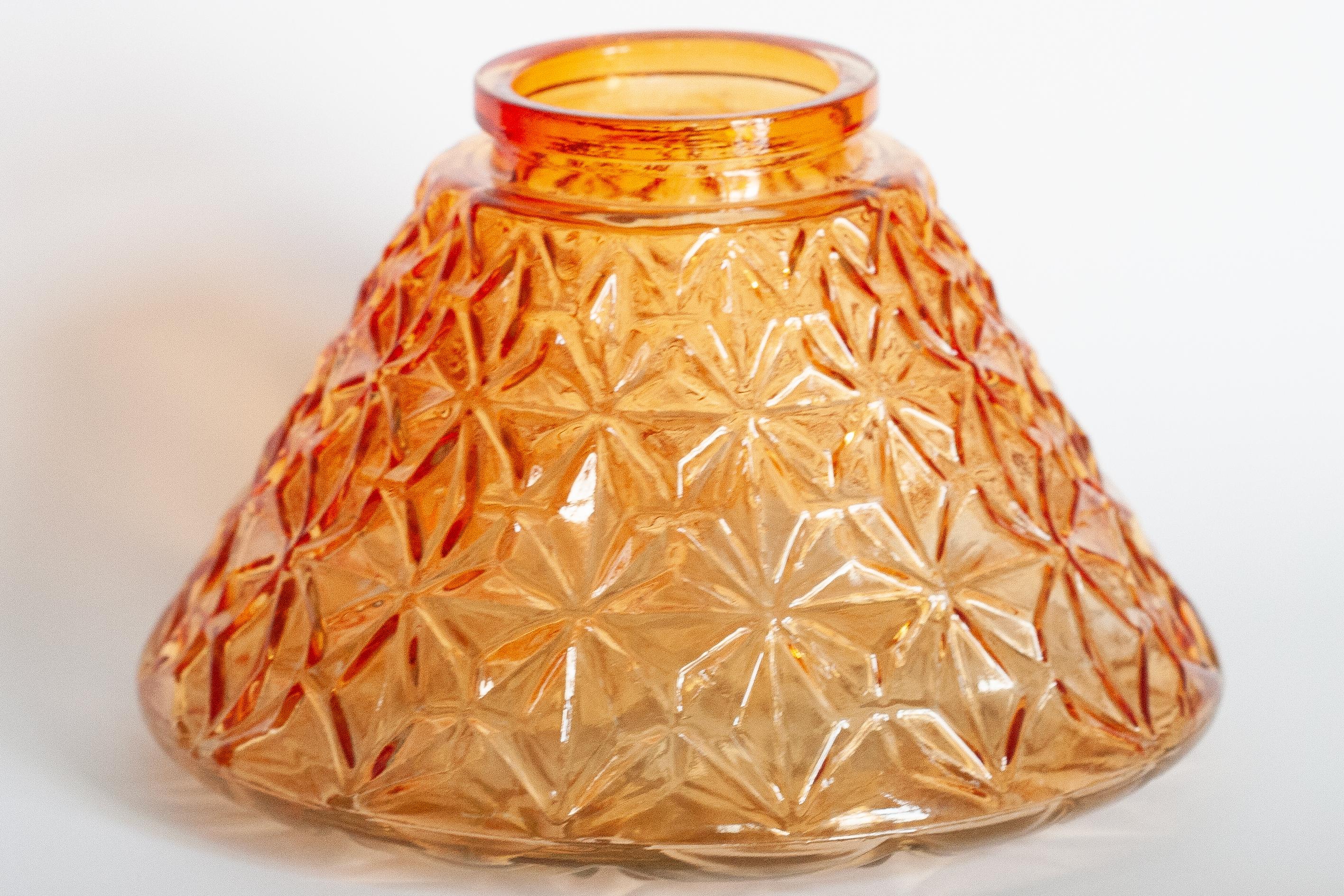 Vintage Orange Vase, 20th Century, Europe, 1960s For Sale 2