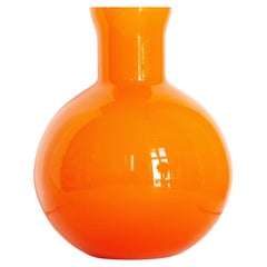 Vintage Orange Vase, 20th Century, Europe, 1960s