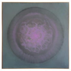 Vintage Orb Oil Painting by Donald K Ryan