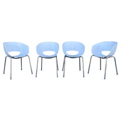 Chaises de salle à manger vintage Orbit Large, lot de 4