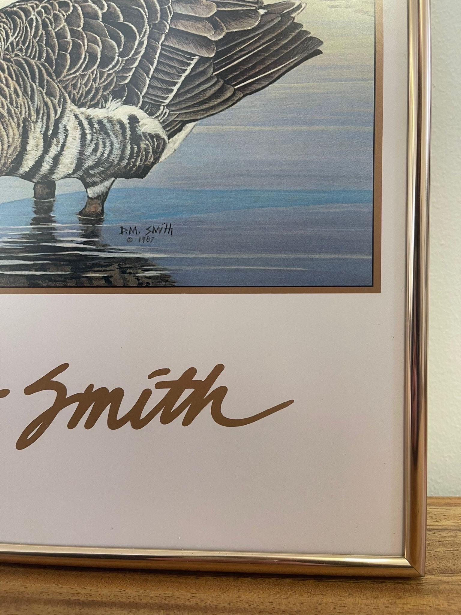 Impression aquarelle vintage de Dorathy Smith, Oregon. en vente 2