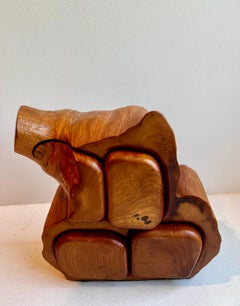 Joyero Vintage Orgánico de Madera "Borde Libre