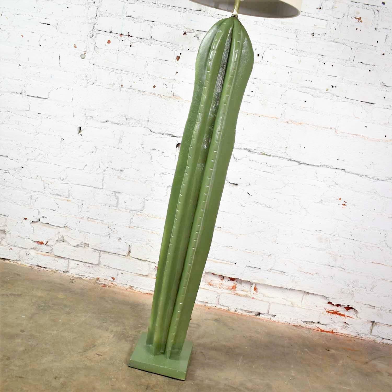 vintage cactus floor lamp