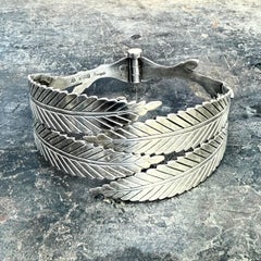 Vintage Organic Motif Bracelet Gertrud Engel for Anton Michelsen Sterling Silver