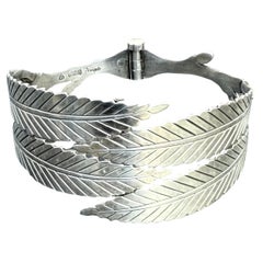 Vintage Organic Motif Bracelet Gertrud Engel for Anton Michelsen Sterling Silver