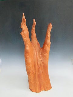 Scultura organica organica a forma di nocca di cipresso d'epoca