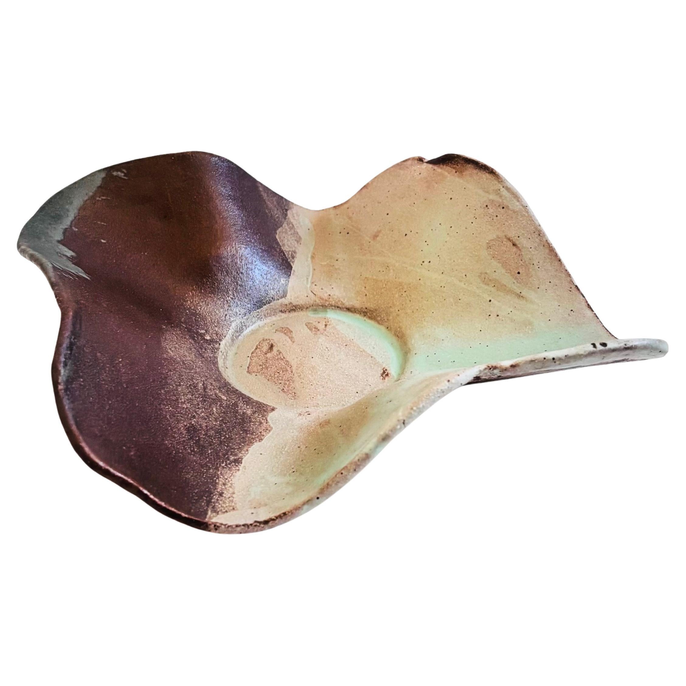 Vintage Organic Studio Pottery Bowl