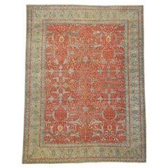 Tappeto vintage in lana INDO- a tintura organica