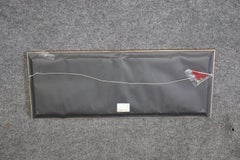 Vintage Oriental 3 Paneled Ceramic Tile Wall Art With Gilt Frame