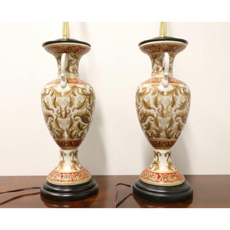 Chippendale chinois Paire de lampes de table décoratives asiatiques ORIENTAL ACCENT