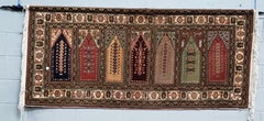 Vintage Oriental Area Rug - Wall Hanging Tapestry