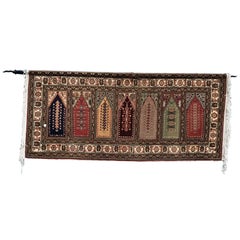 Vintage Oriental Area Rug - Wall Hanging Tapestry
