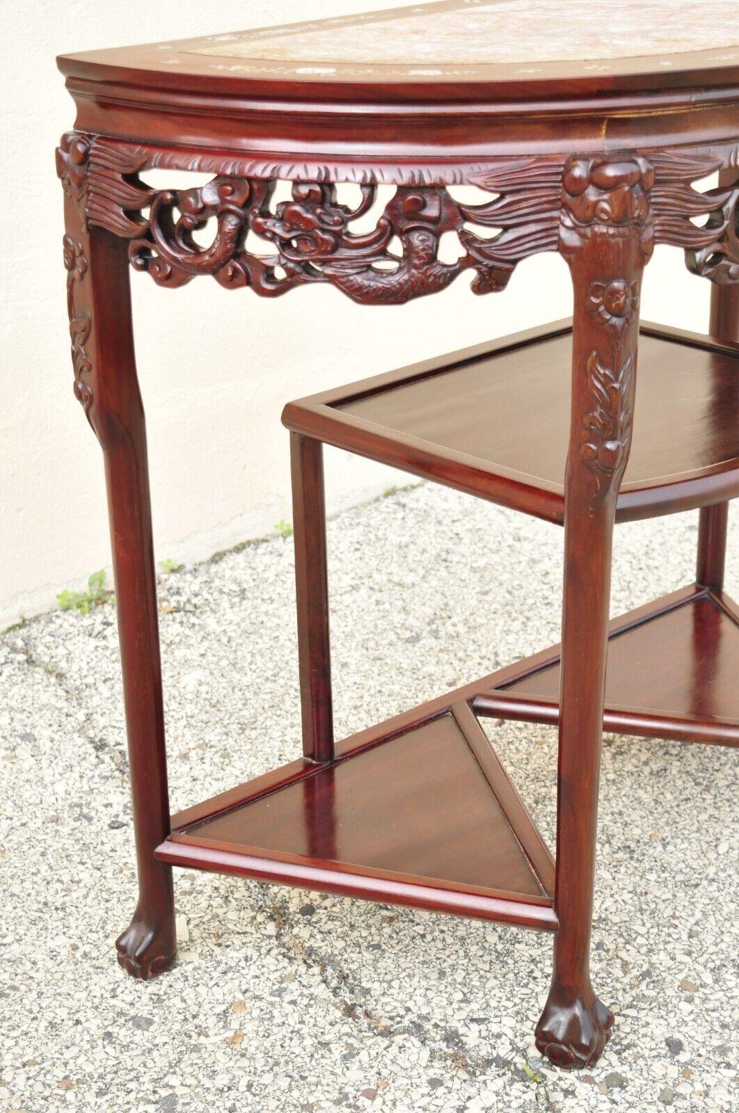 oriental style console table