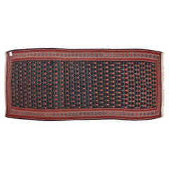 Orientalischer Kelim mit kleinen Rosen, Vintage