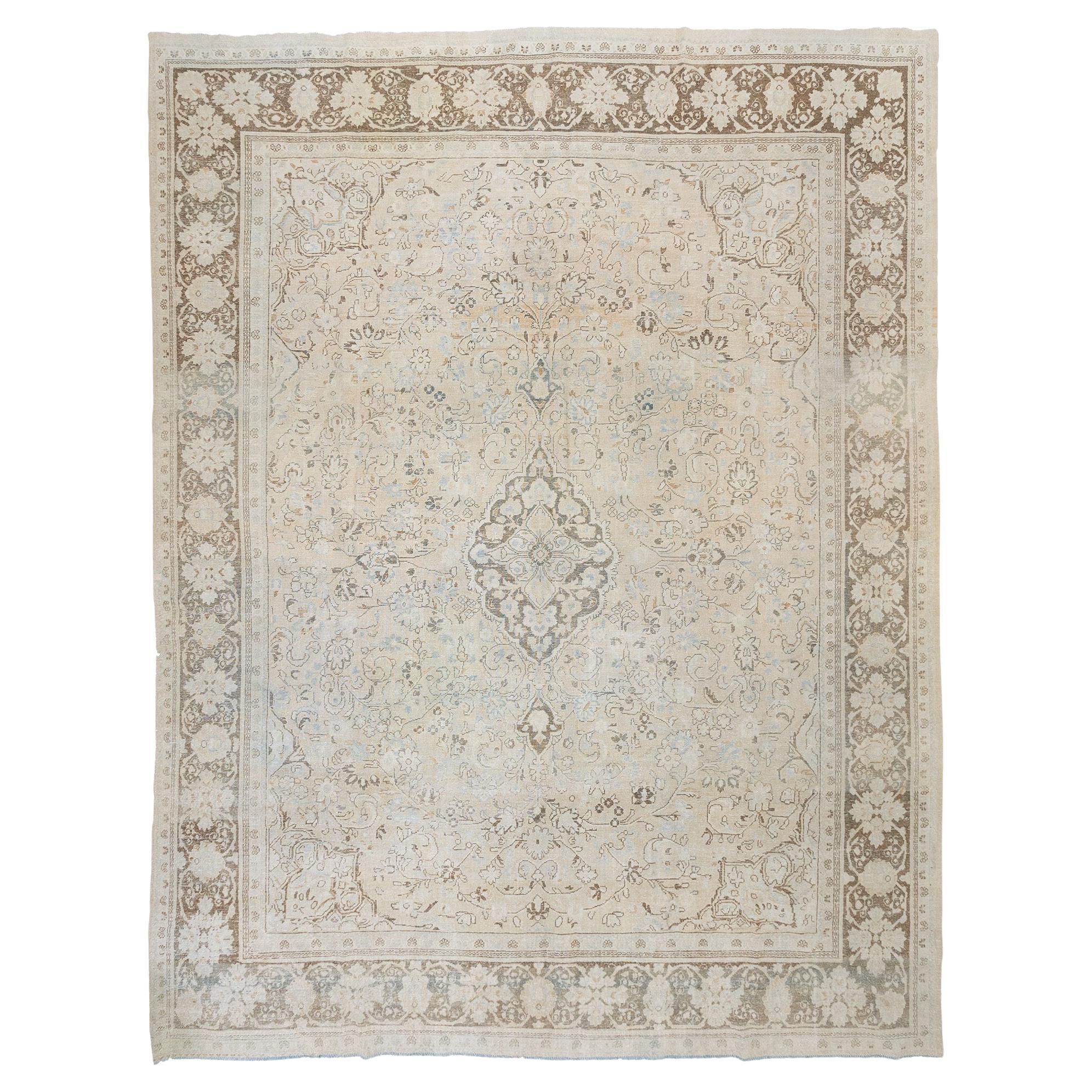 Vintage Persian Mahal Rug at 1stDibs