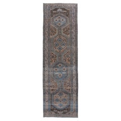 Tapis de couloir vintage persan oriental Sarouk