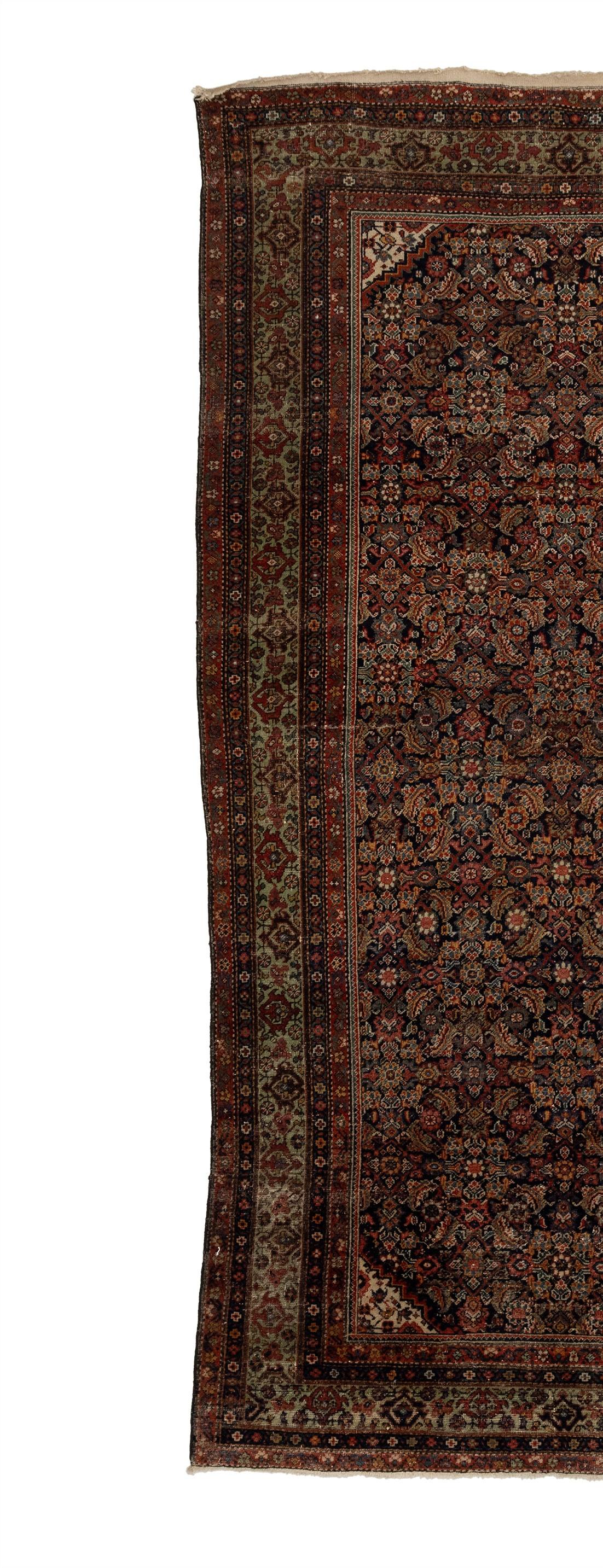 This Vintage Oriental rug is a genuine work of art, made with precision and care using only the highest quality materials. The intricate patterns and flawless craftsmanship showcase the incredible skill and creativity poured into each rug. Its