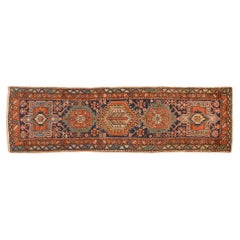 Tapis de couloir oriental vintage