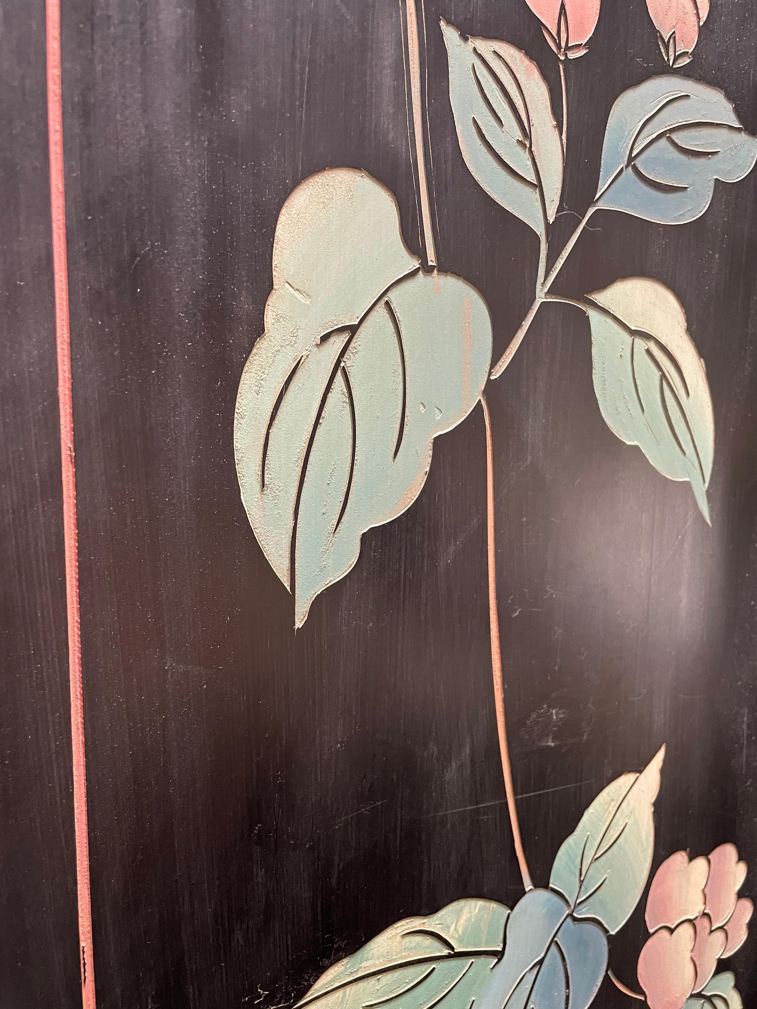 vintage room divider screen