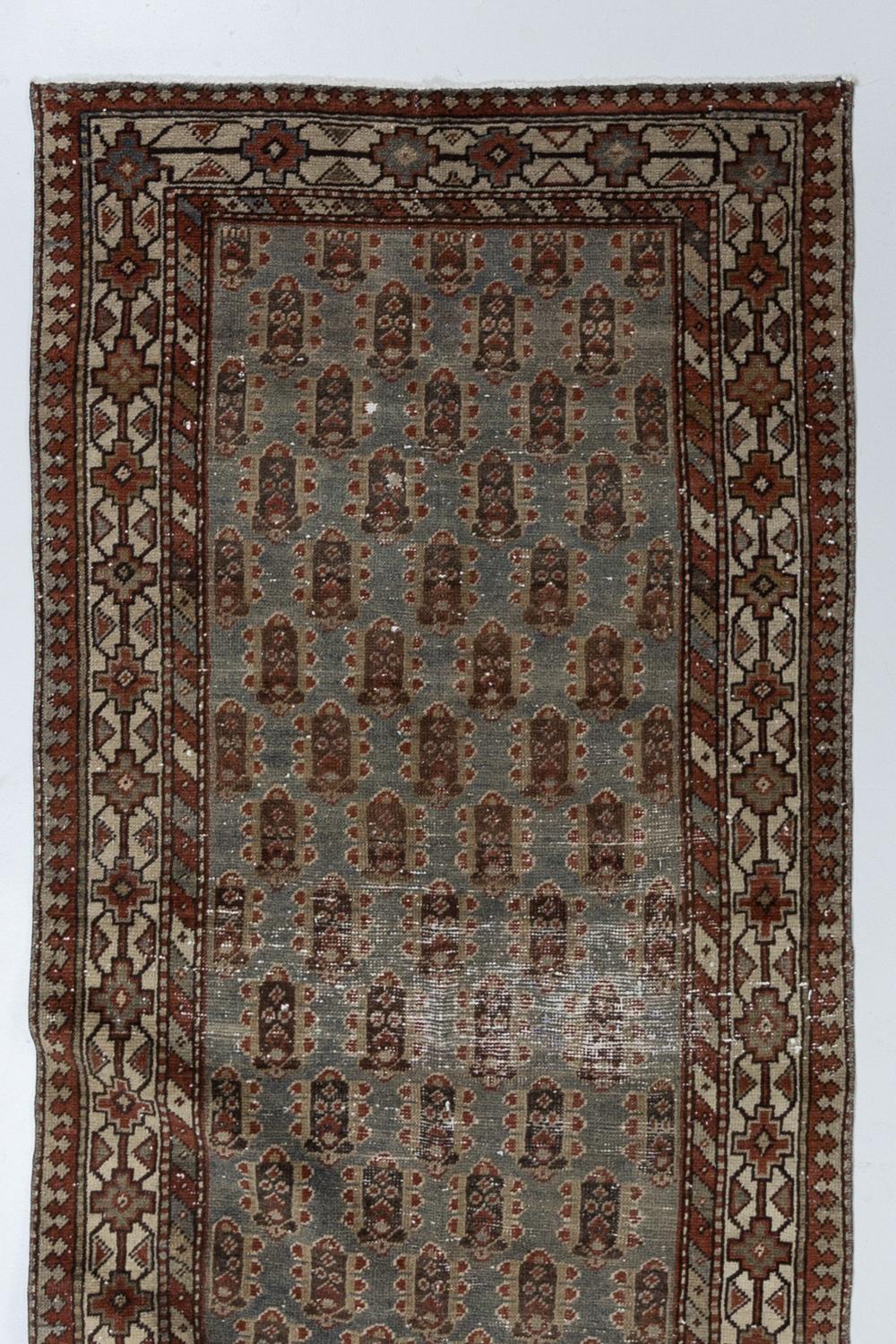 Persian Vintage Oriental Shashevan Runner Rug For Sale